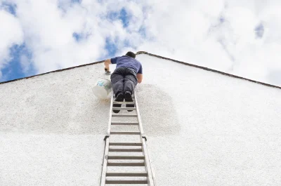 Peinture extérieure à San-Lorenzo — façades et ravalement